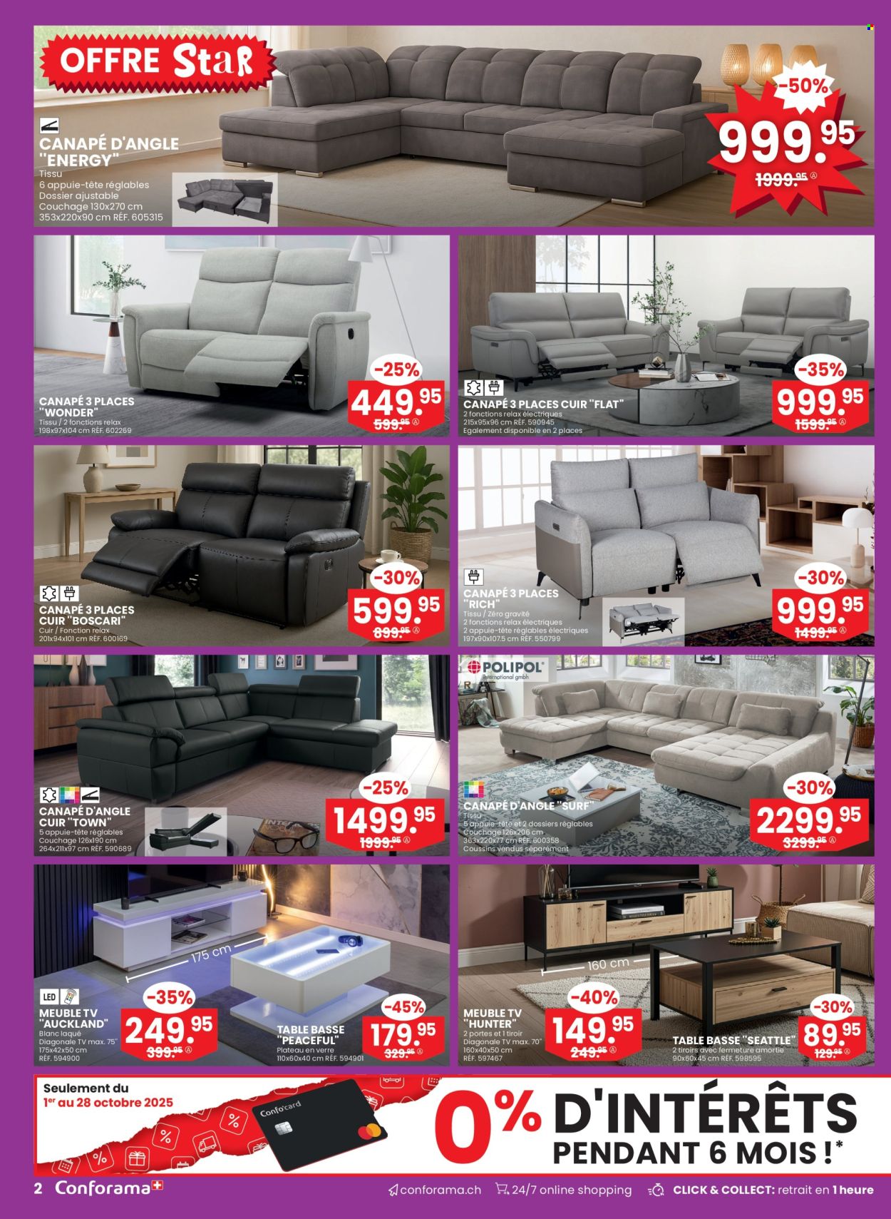Prospekt Conforama - 15.10.2025 - 28.10.2025. Seite 2