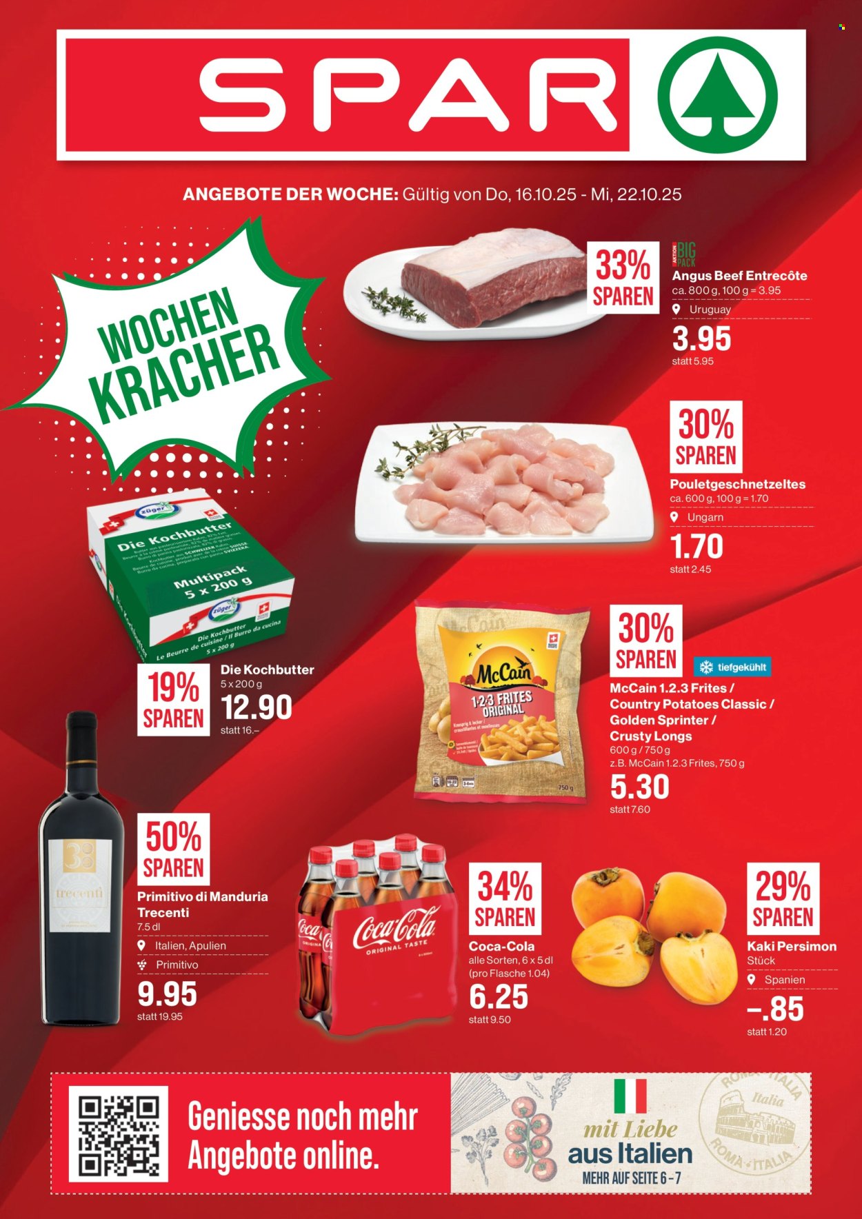 Volantino SPAR - 16.10.2025 - 22.10.2025. Pagina 1