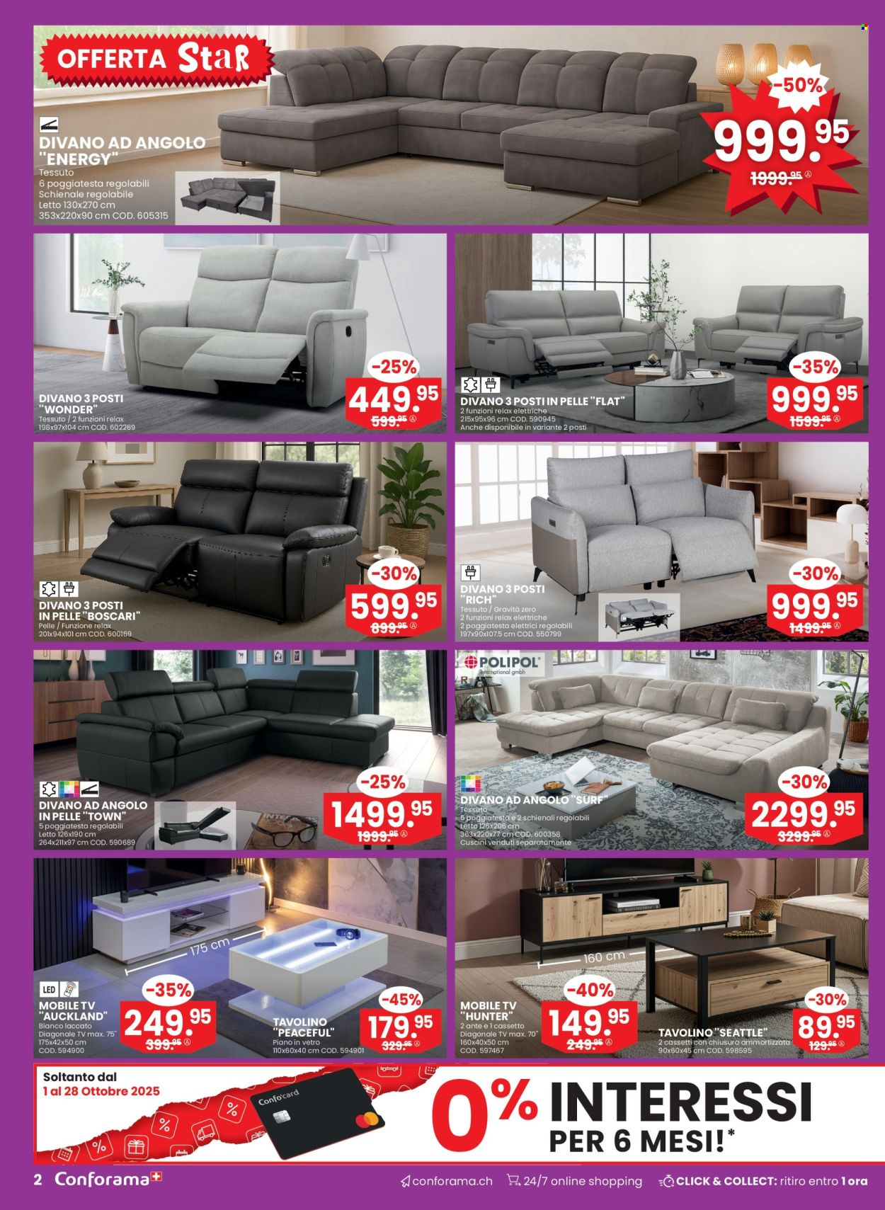 Prospekt Conforama - 15.10.2025 - 28.10.2025. Seite 2