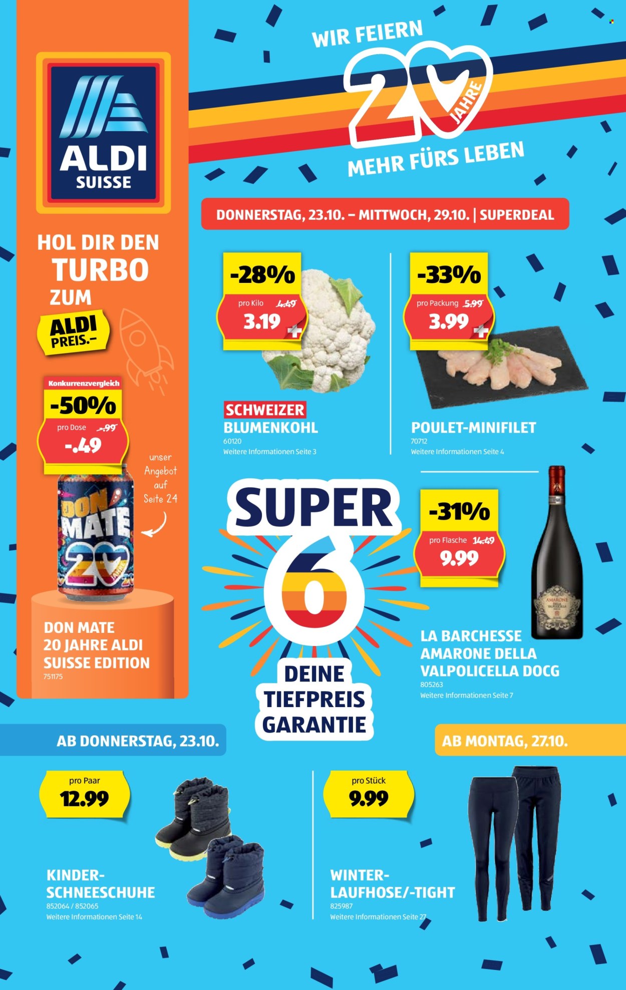 Volantino Aldi - 23.10.2025 - 29.10.2025. Pagina 1