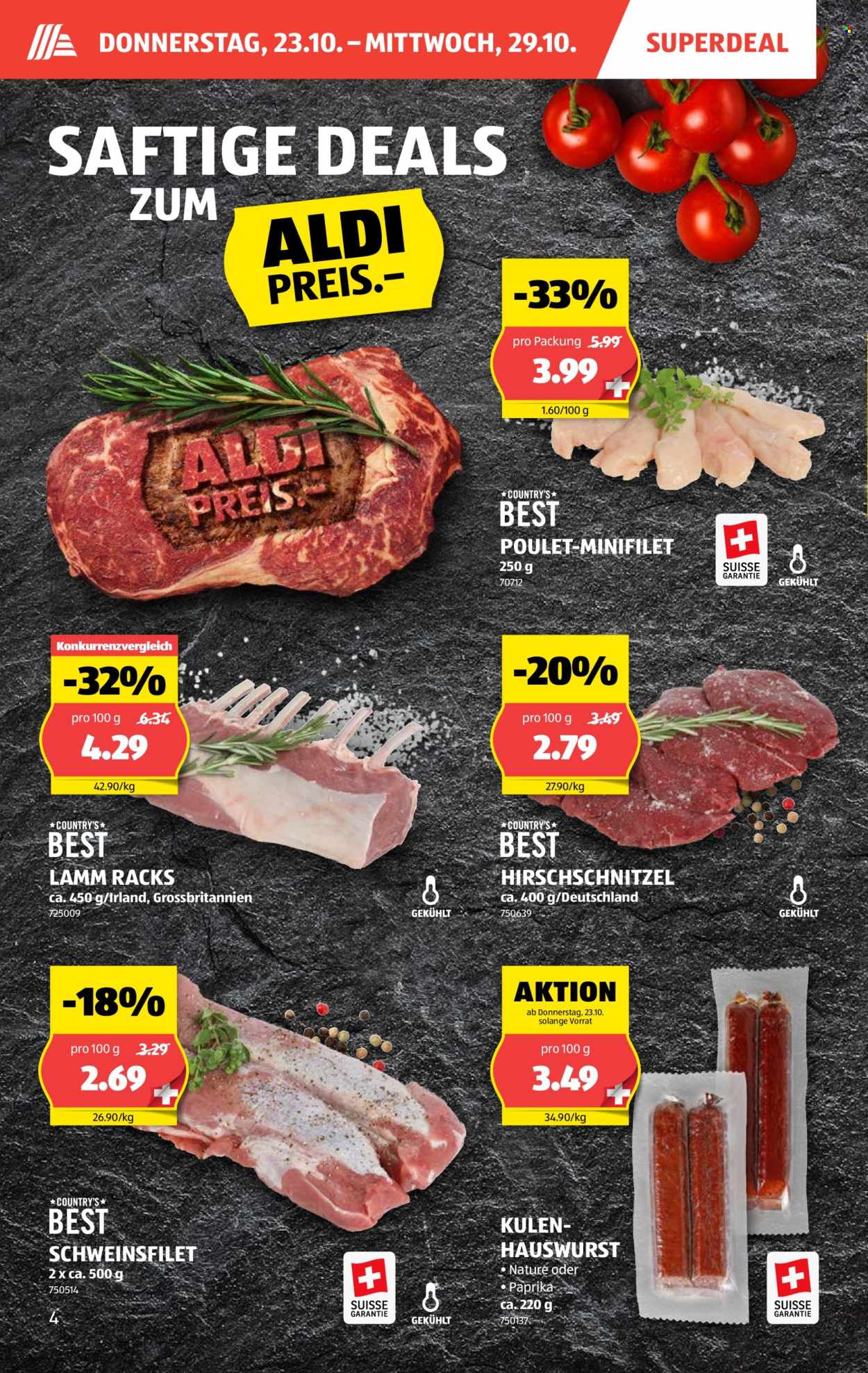 Volantino Aldi - 23.10.2025 - 29.10.2025. Pagina 4