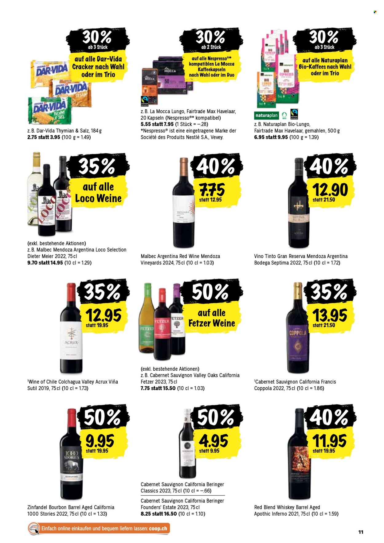 Prospekt Coop - 16.10.2025 - 22.10.2025. Seite 11