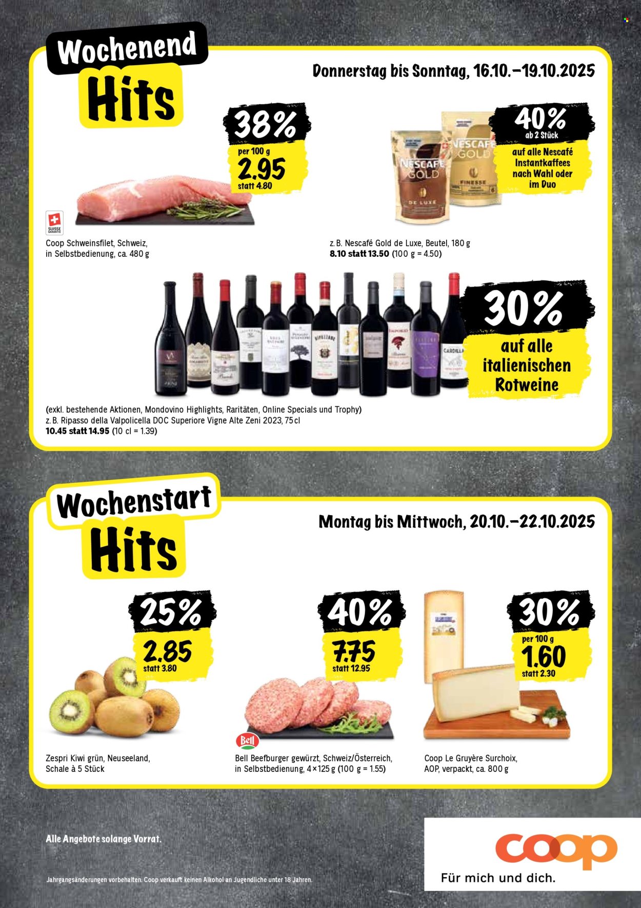 Prospekt Coop - 16.10.2025 - 22.10.2025. Seite 20