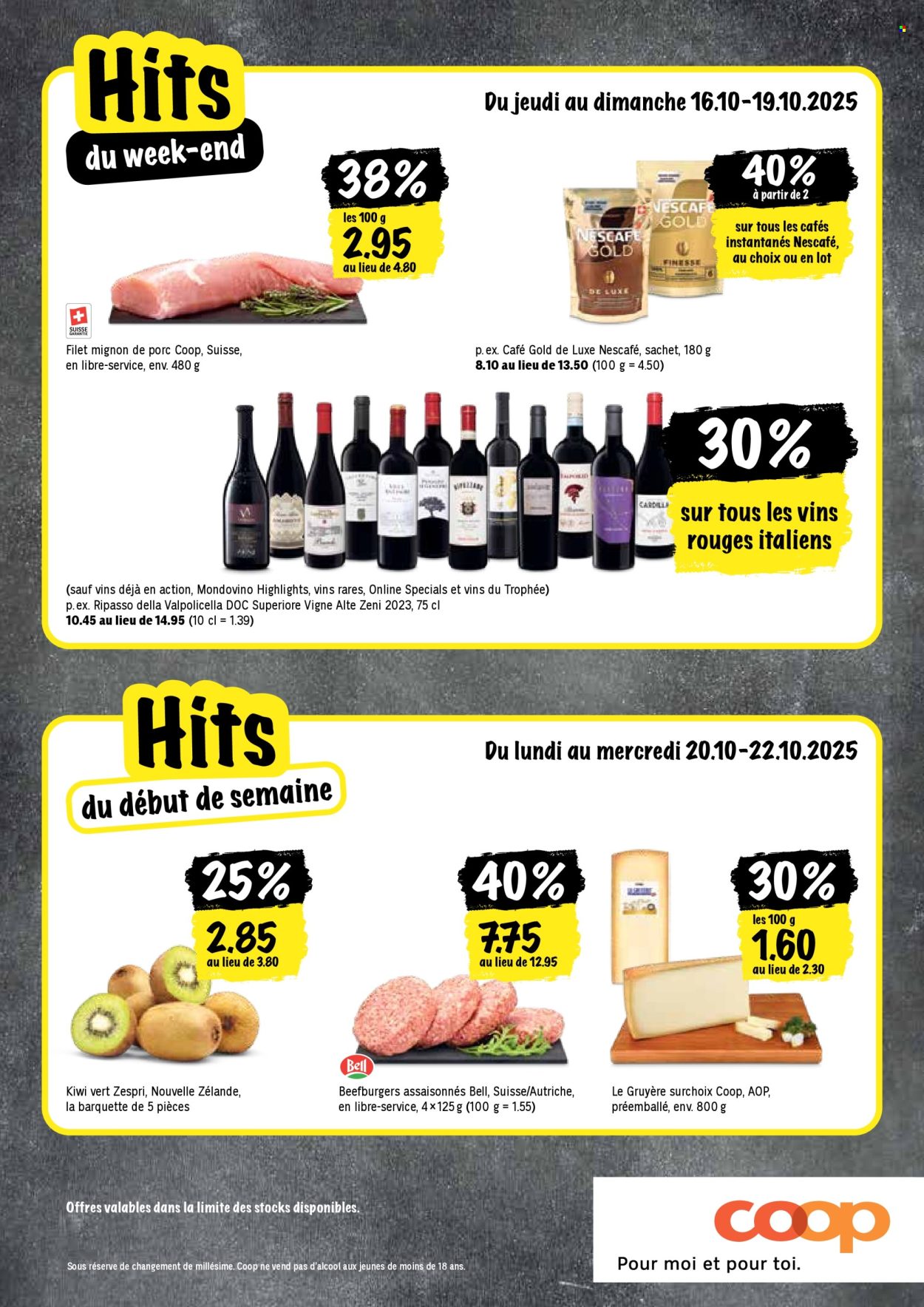 Prospekt Coop - 16.10.2025 - 22.10.2025. Seite 20