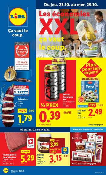 Catalogue Lidl - 23.10.2025 - 29.10.2025.