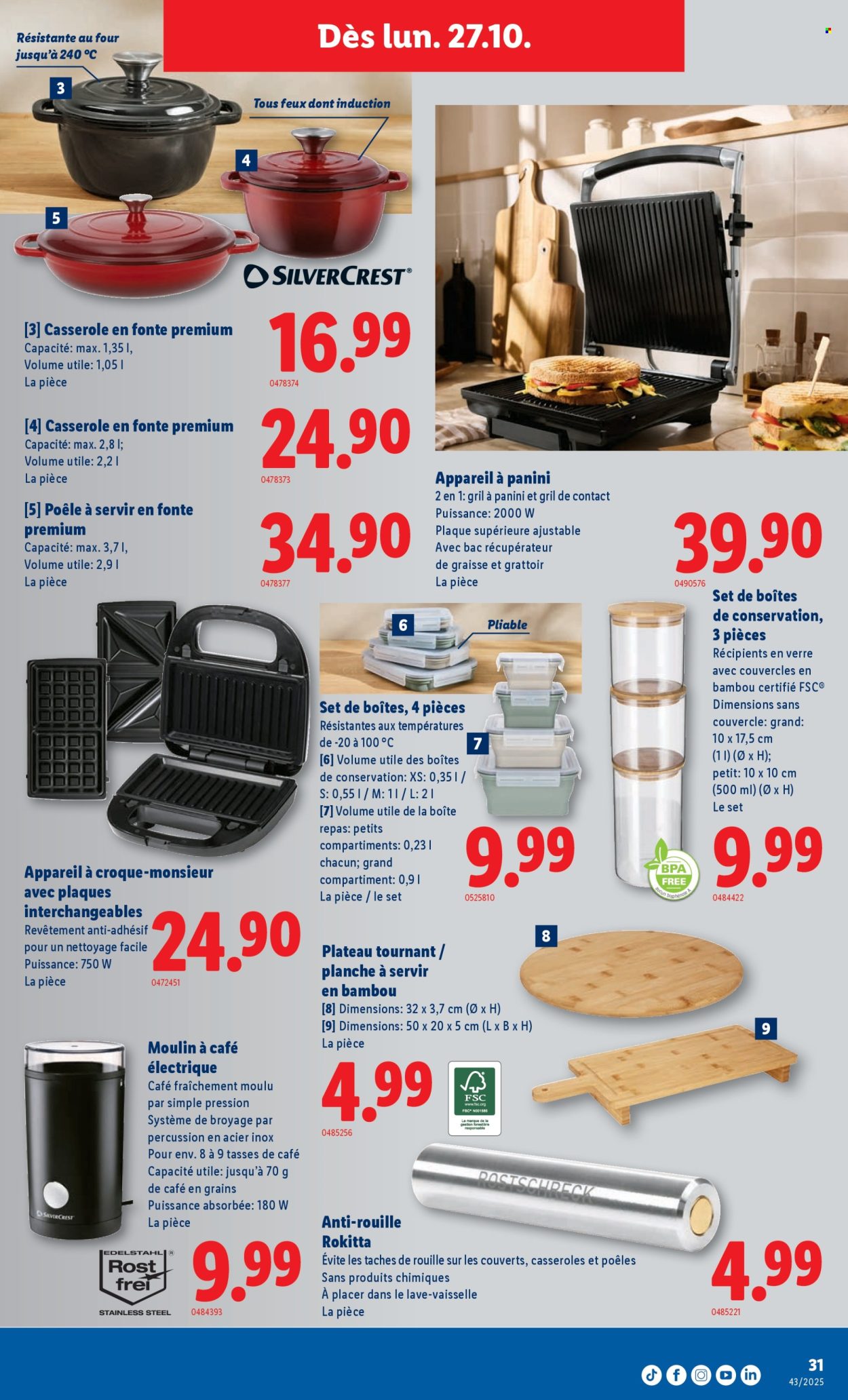 Volantino Lidl - 23.10.2025 - 29.10.2025. Pagina 31