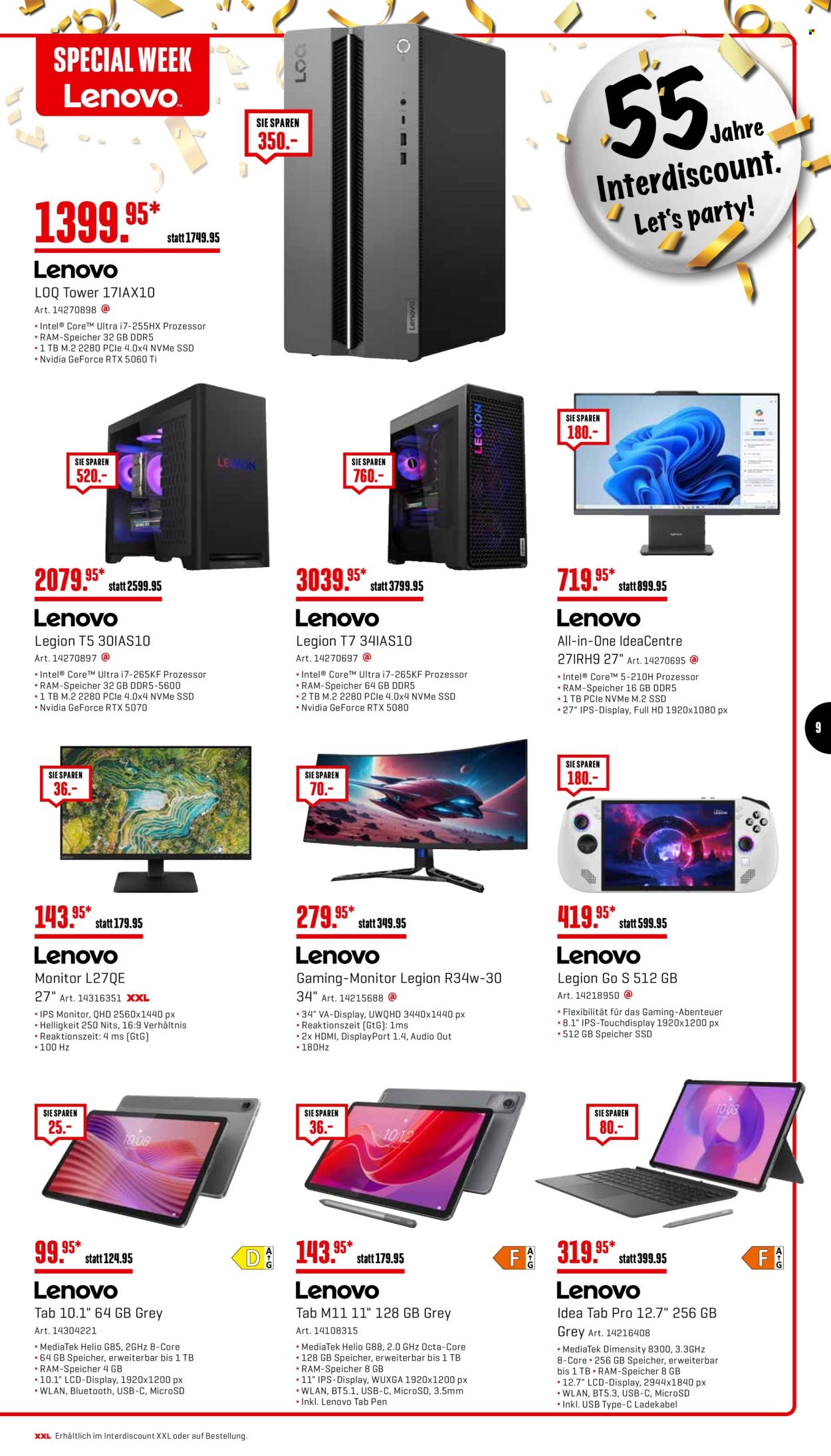 Catalogue Interdiscount - 20.10.2025 - 9.11.2025. Page 9