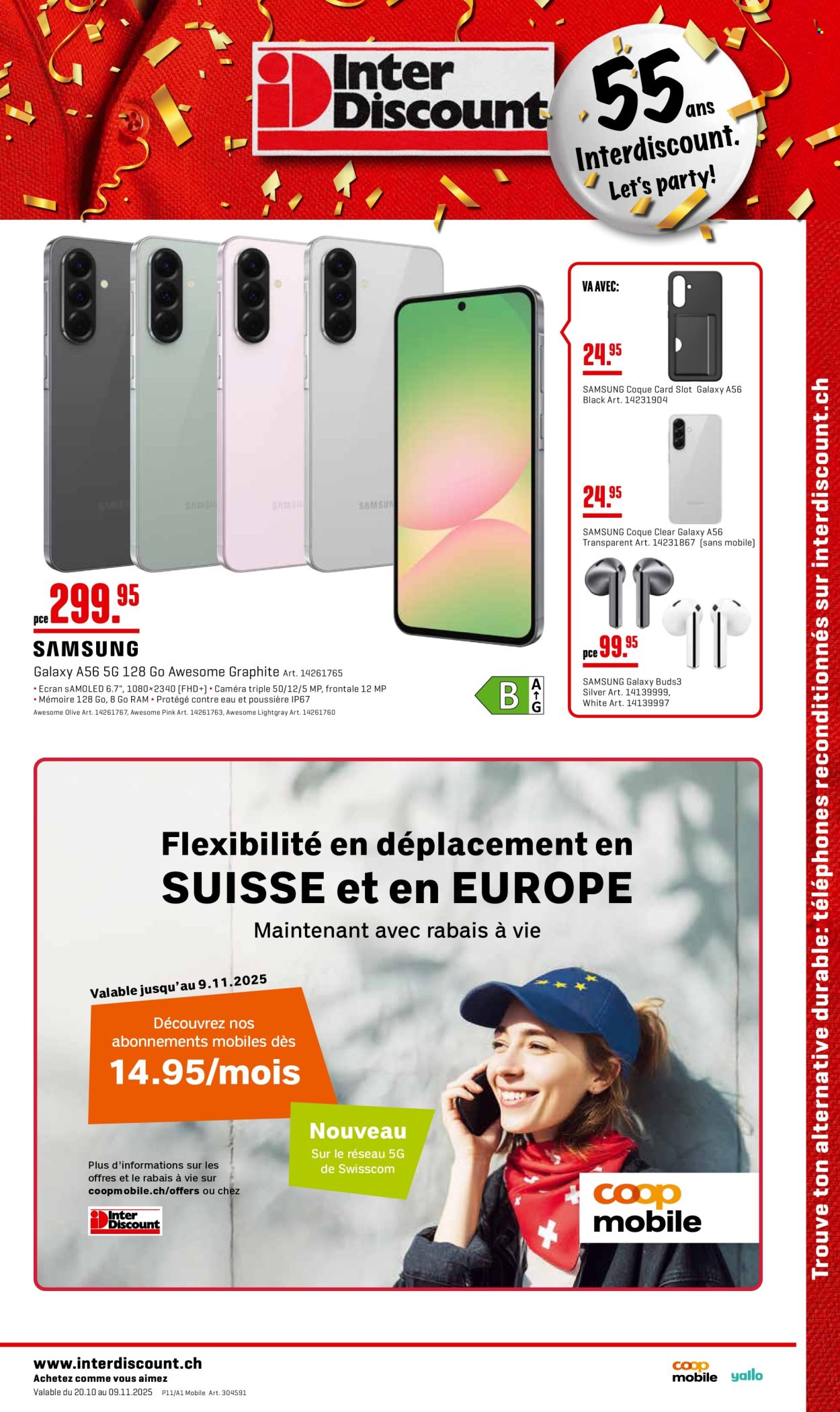Catalogue Interdiscount - 20.10.2025 - 9.11.2025. Page 1