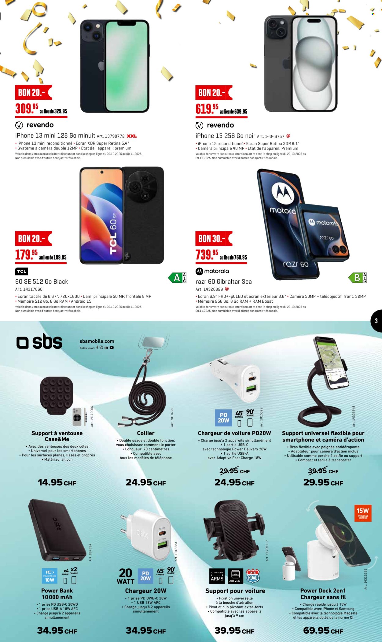 Catalogue Interdiscount - 20.10.2025 - 9.11.2025. Page 3