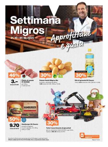 Volantino Migros - 21.10.2025 - 27.10.2025.
