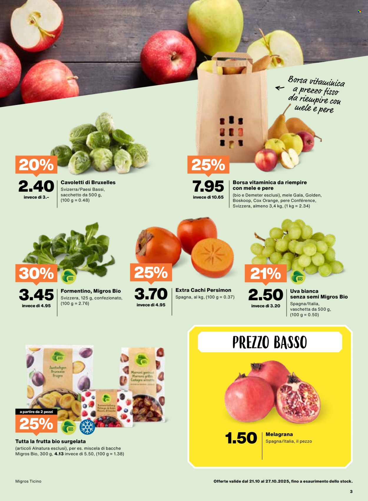 Volantino Migros - 21.10.2025 - 27.10.2025. Pagina 3