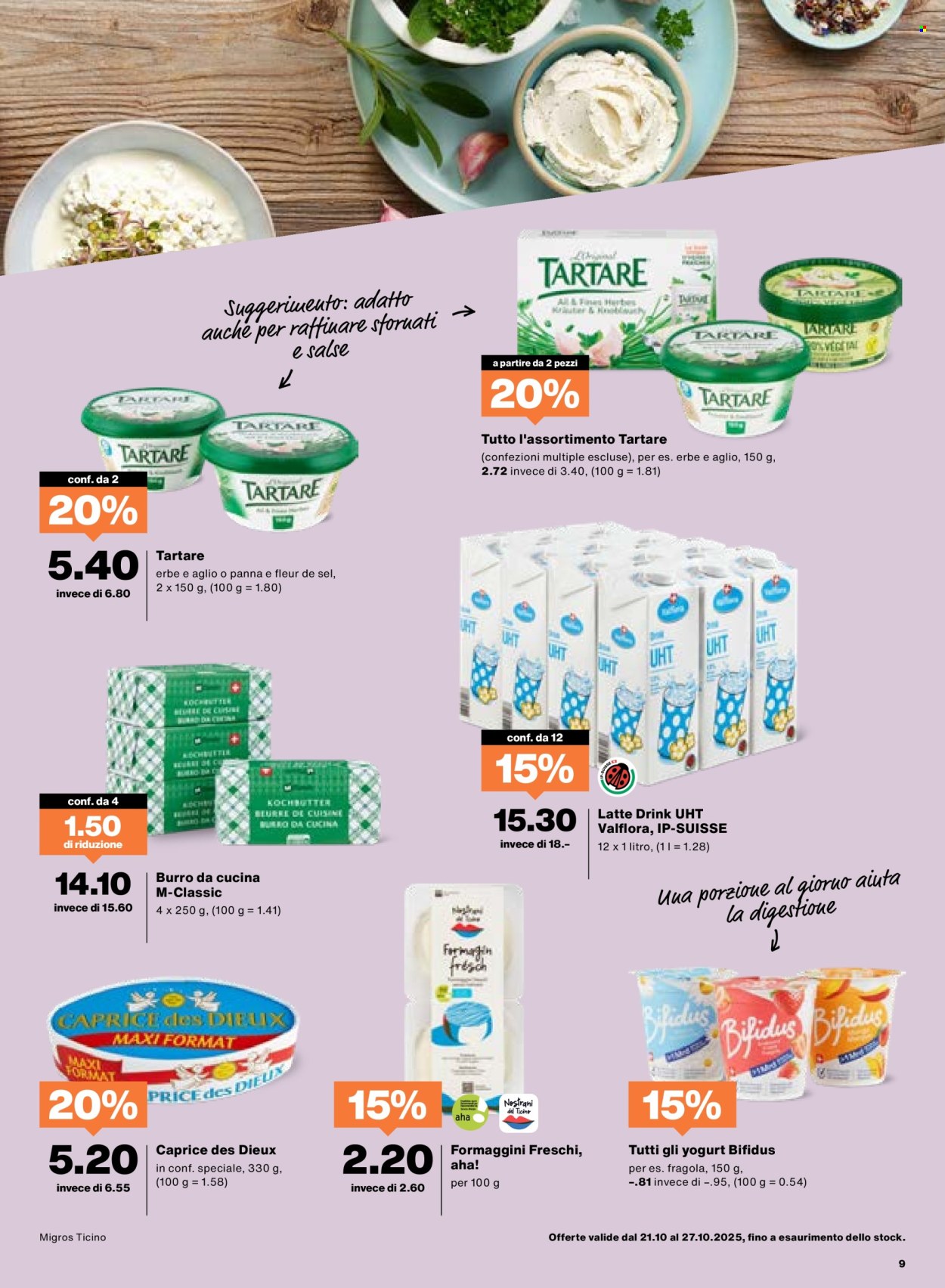 Volantino Migros - 21.10.2025 - 27.10.2025. Pagina 9