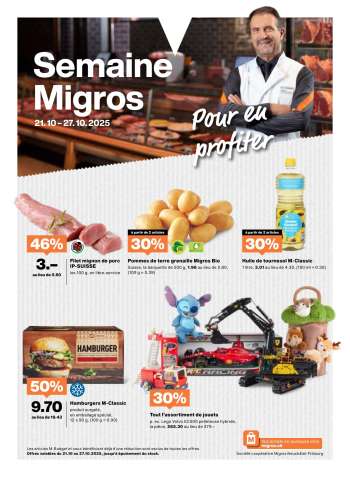 Prospekte Migros - 21.10.2025 - 27.10.2025.