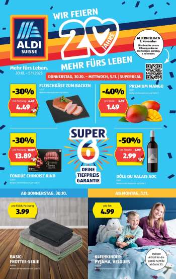 Volantino Aldi - 30.10.2025 - 5.11.2025.