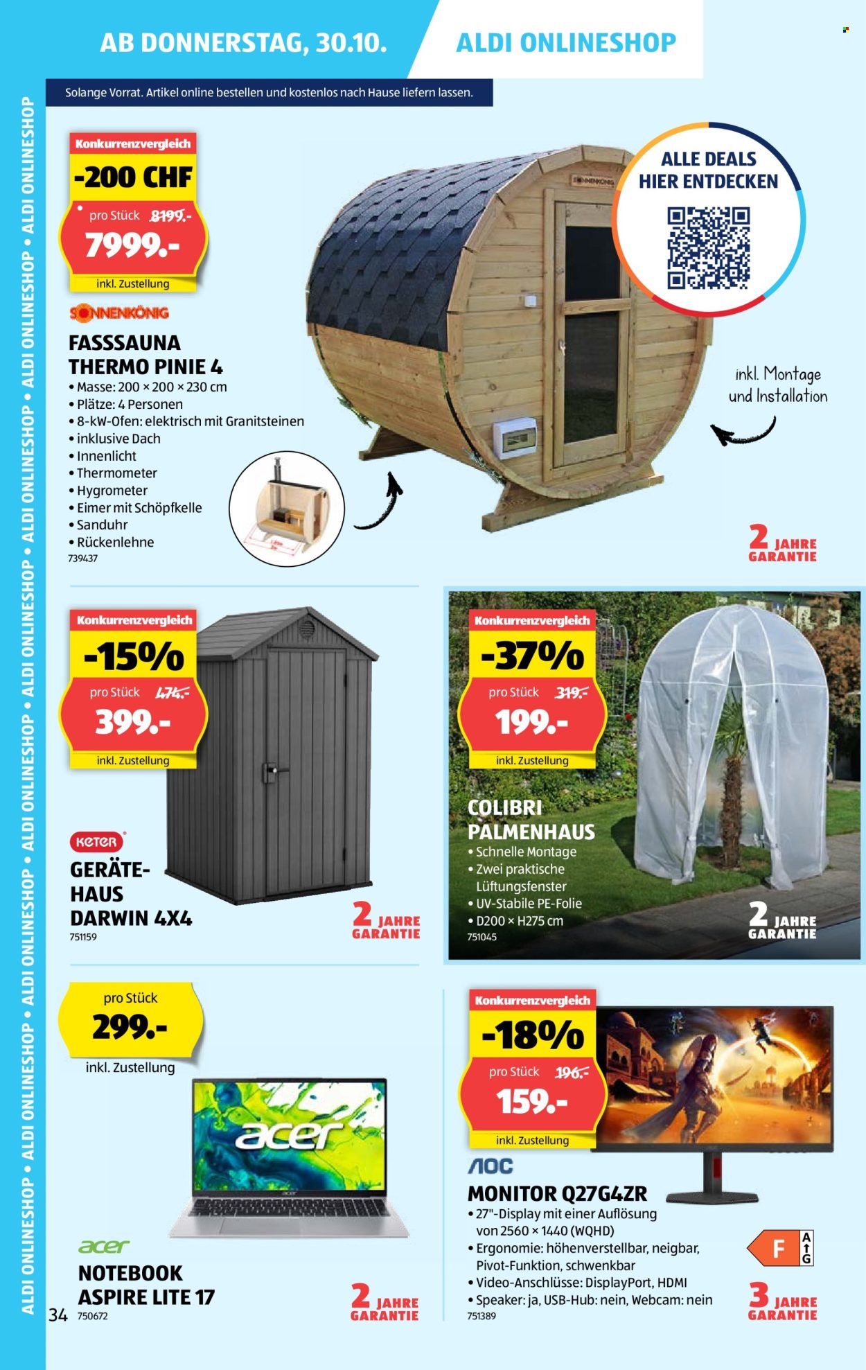 Prospekt Aldi - 30.10.2025 - 5.11.2025. Seite 34