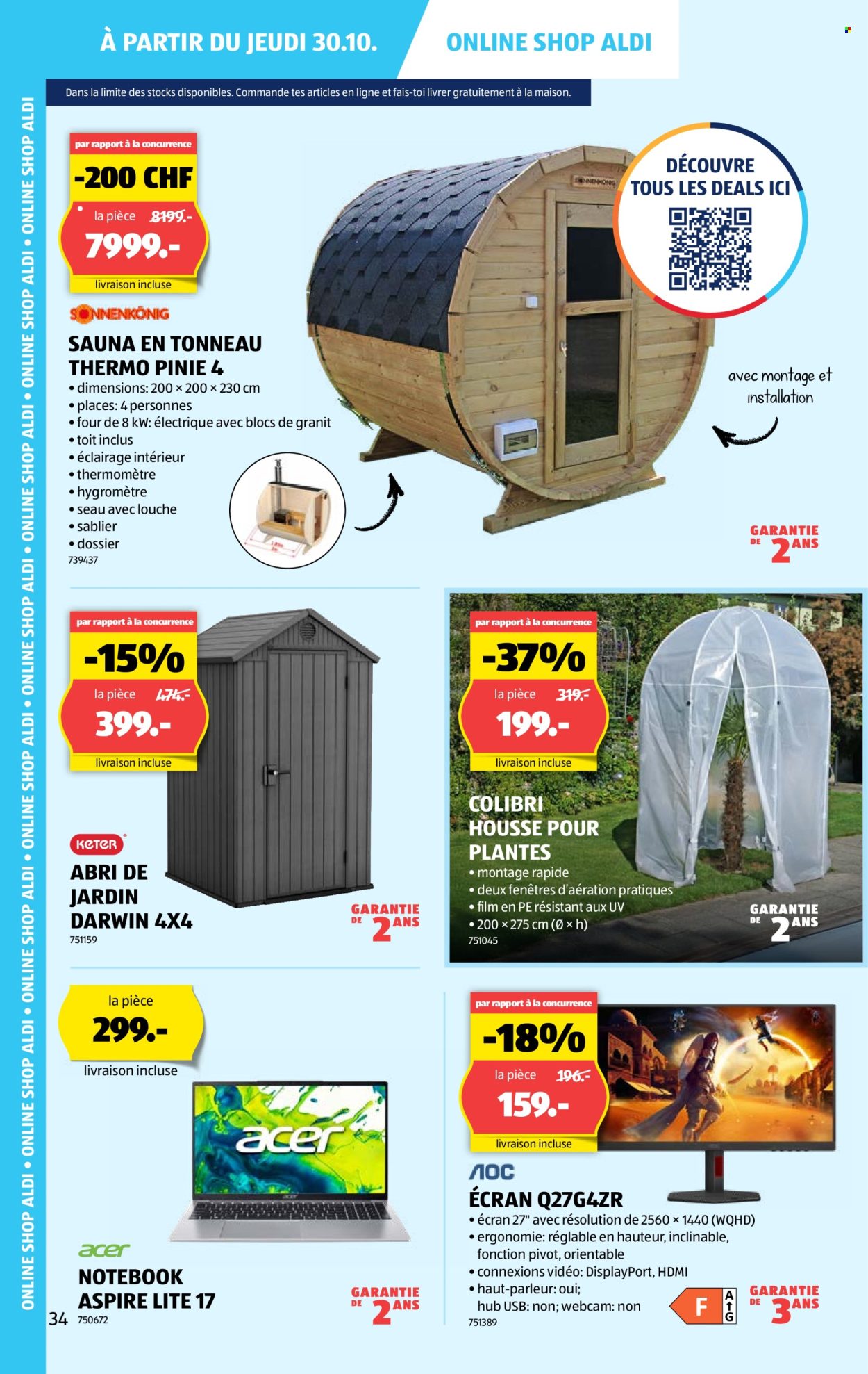 Volantino Aldi - 30.10.2025 - 5.11.2025. Pagina 34