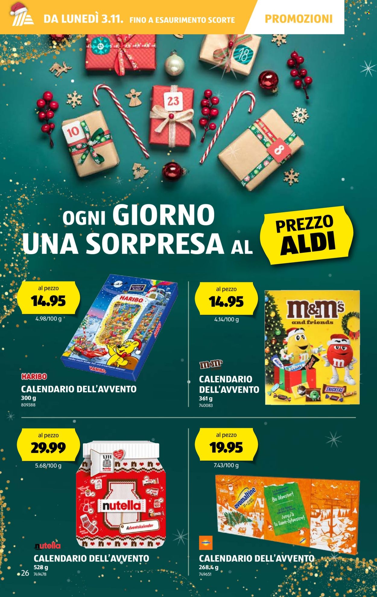 Volantino Aldi - 30.10.2025 - 5.11.2025. Pagina 26
