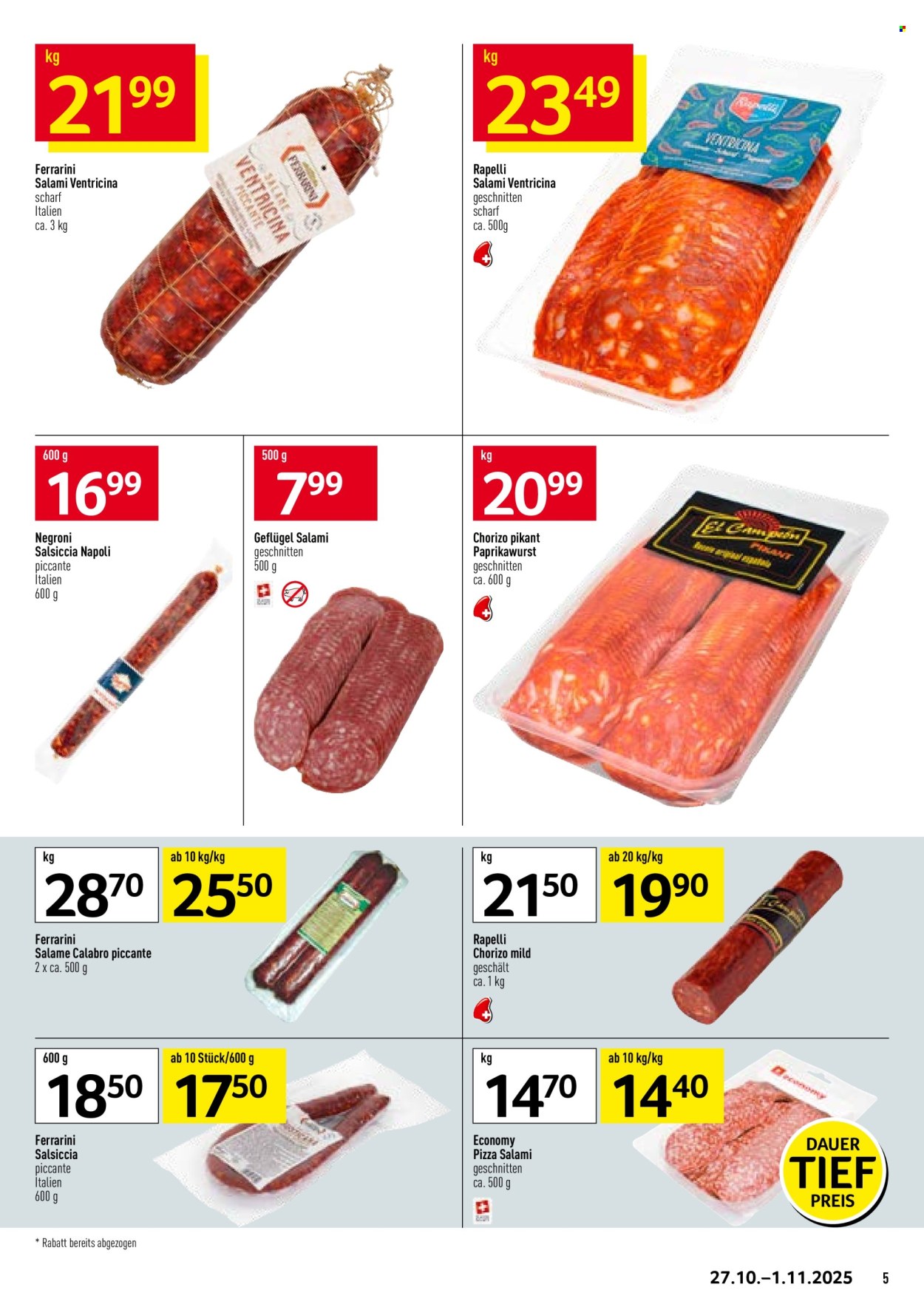 Volantino Prodega - 27.10.2025 - 1.11.2025. Pagina 5