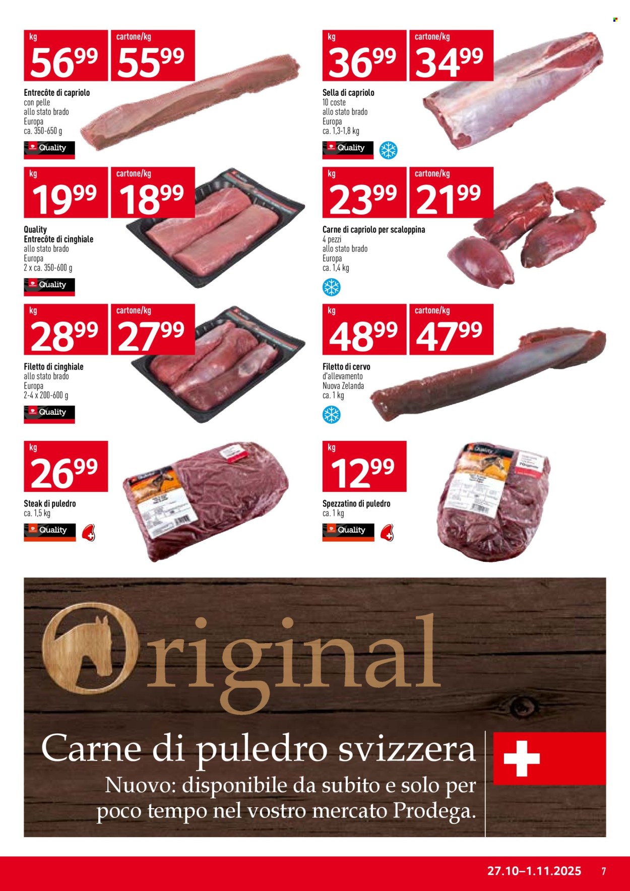 Volantino Prodega - 27.10.2025 - 1.11.2025. Pagina 7