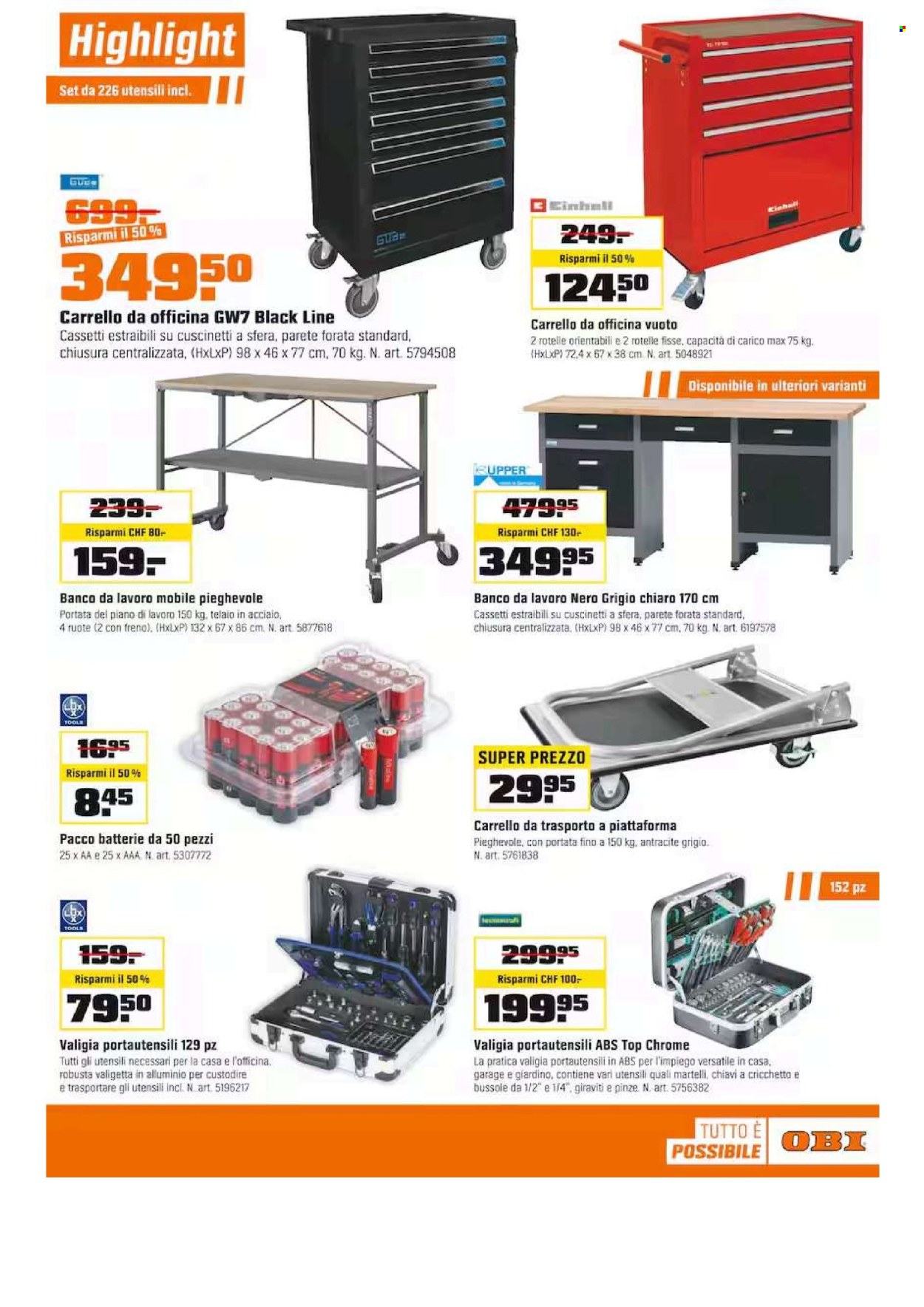Volantino OBI - 20.10.2025 - 8.11.2025. Pagina 3