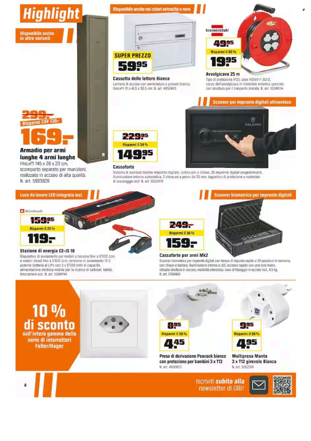Volantino OBI - 20.10.2025 - 8.11.2025. Pagina 4