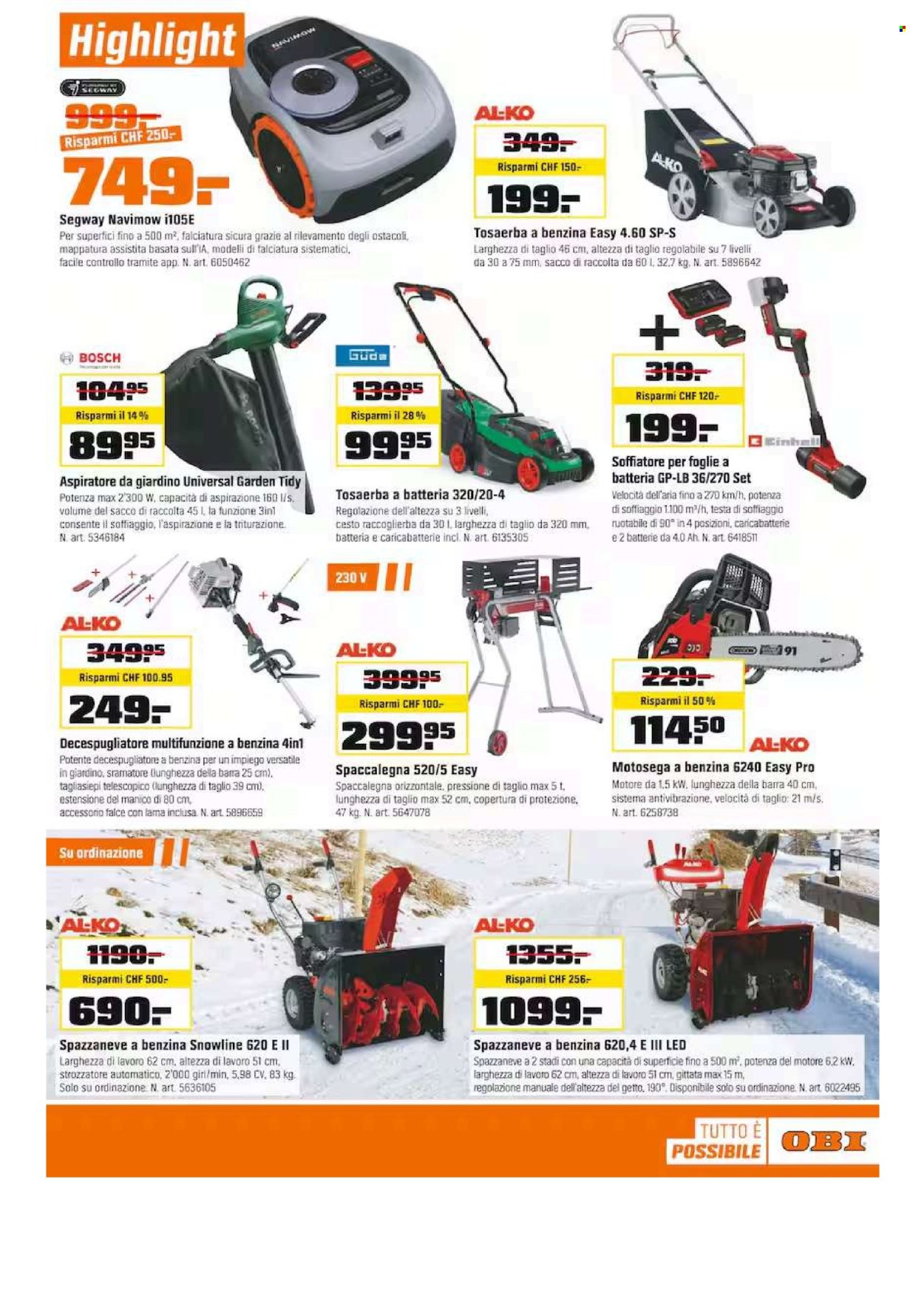 Volantino OBI - 20.10.2025 - 8.11.2025. Pagina 17