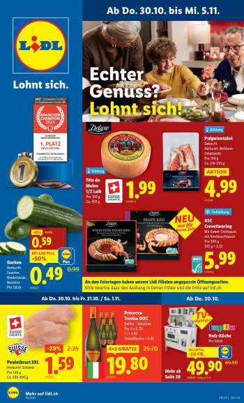 Catalogue Lidl - 30.10.2025 - 5.11.2025.