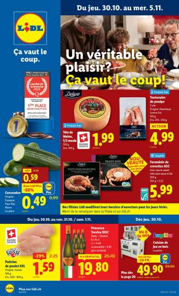 Prospekte Lidl - 30.10.2025 - 5.11.2025.