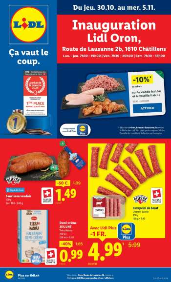 Volantino Lidl - 30.10.2025 - 5.11.2025.