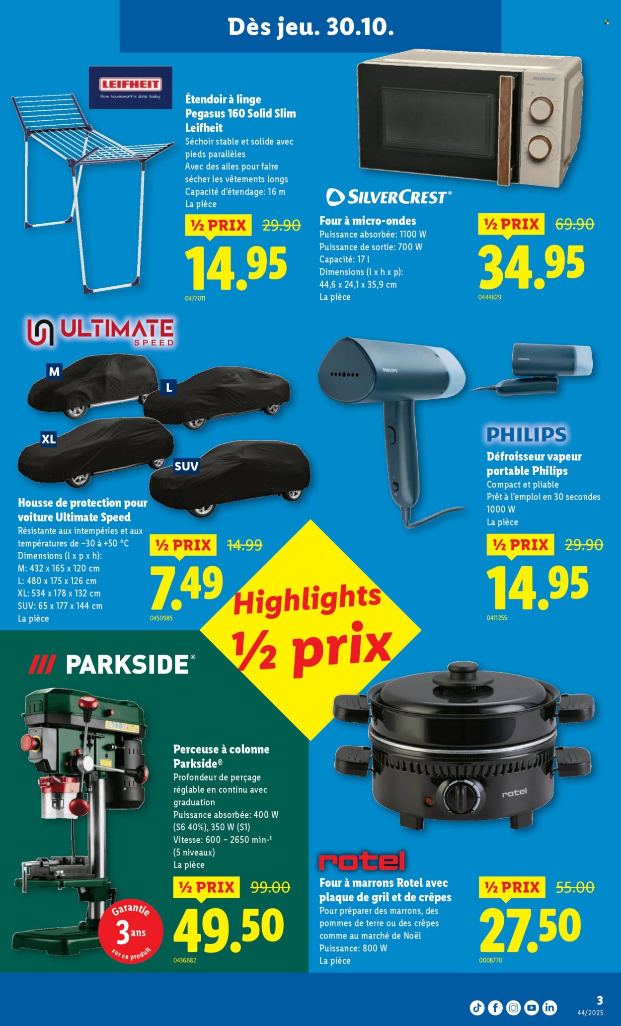 Volantino Lidl - 30.10.2025 - 5.11.2025. Pagina 3