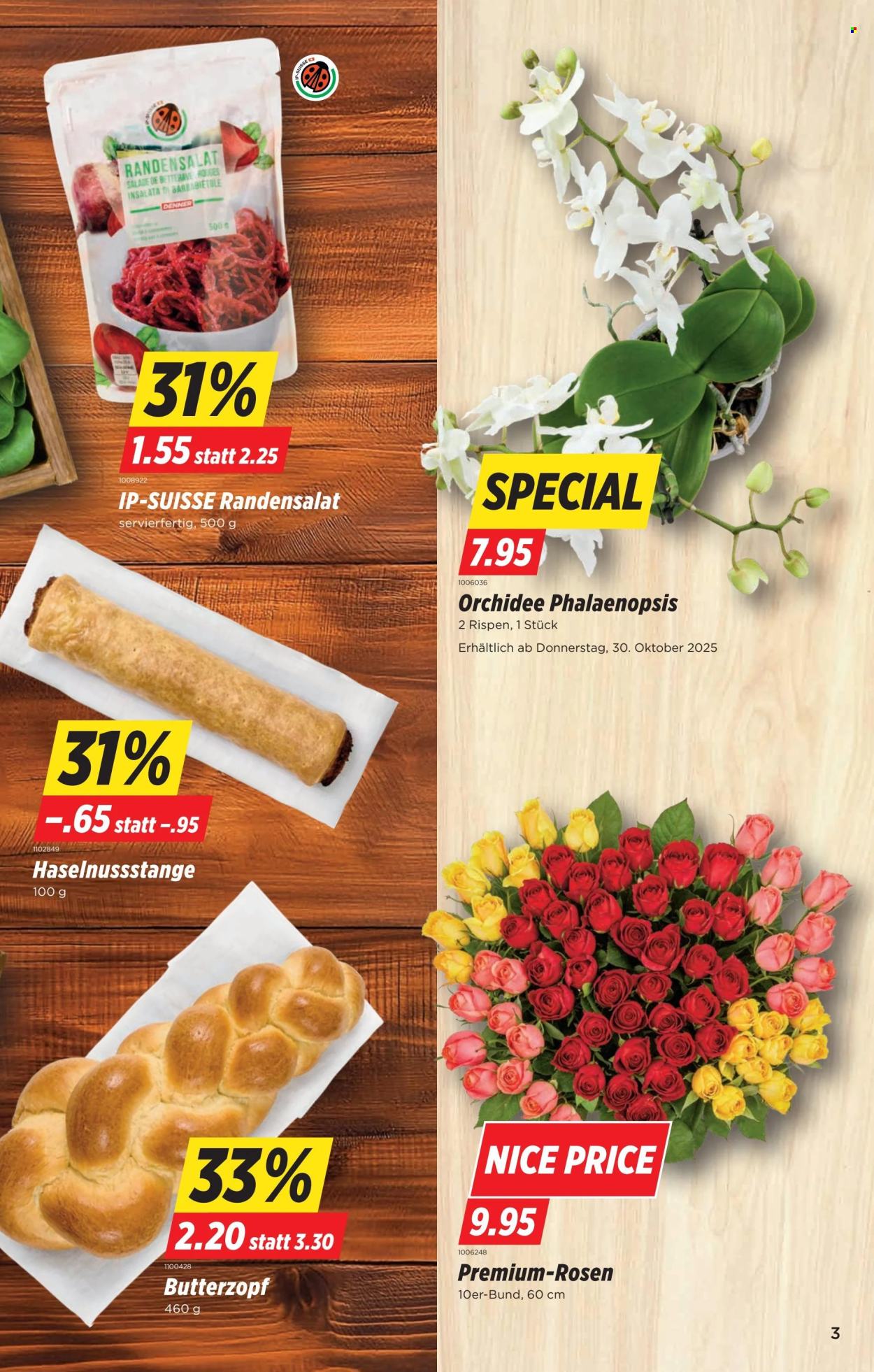 Prospekt Denner - 28.10.2025 - 3.11.2025. Seite 3