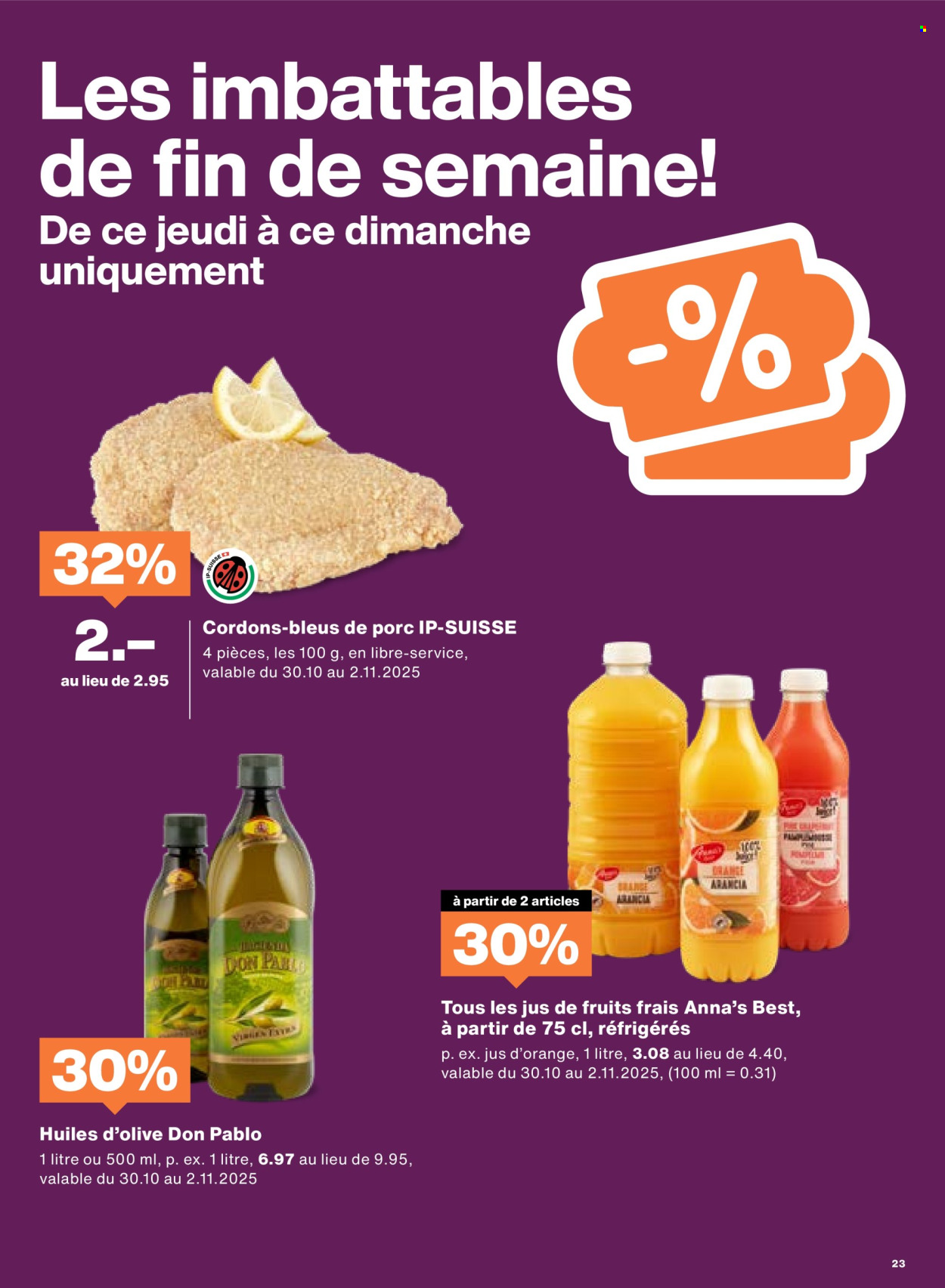 Volantino Migros - 28.10.2025 - 3.11.2025. Pagina 23