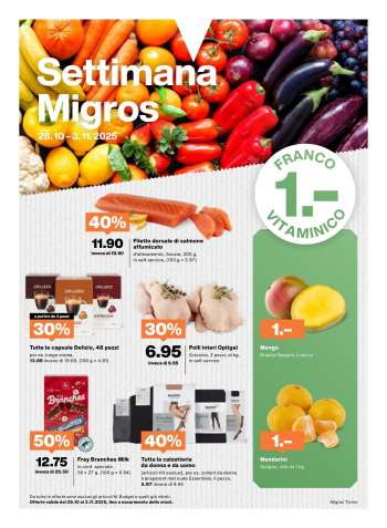 Volantino Migros - 28.10.2025 - 3.11.2025.