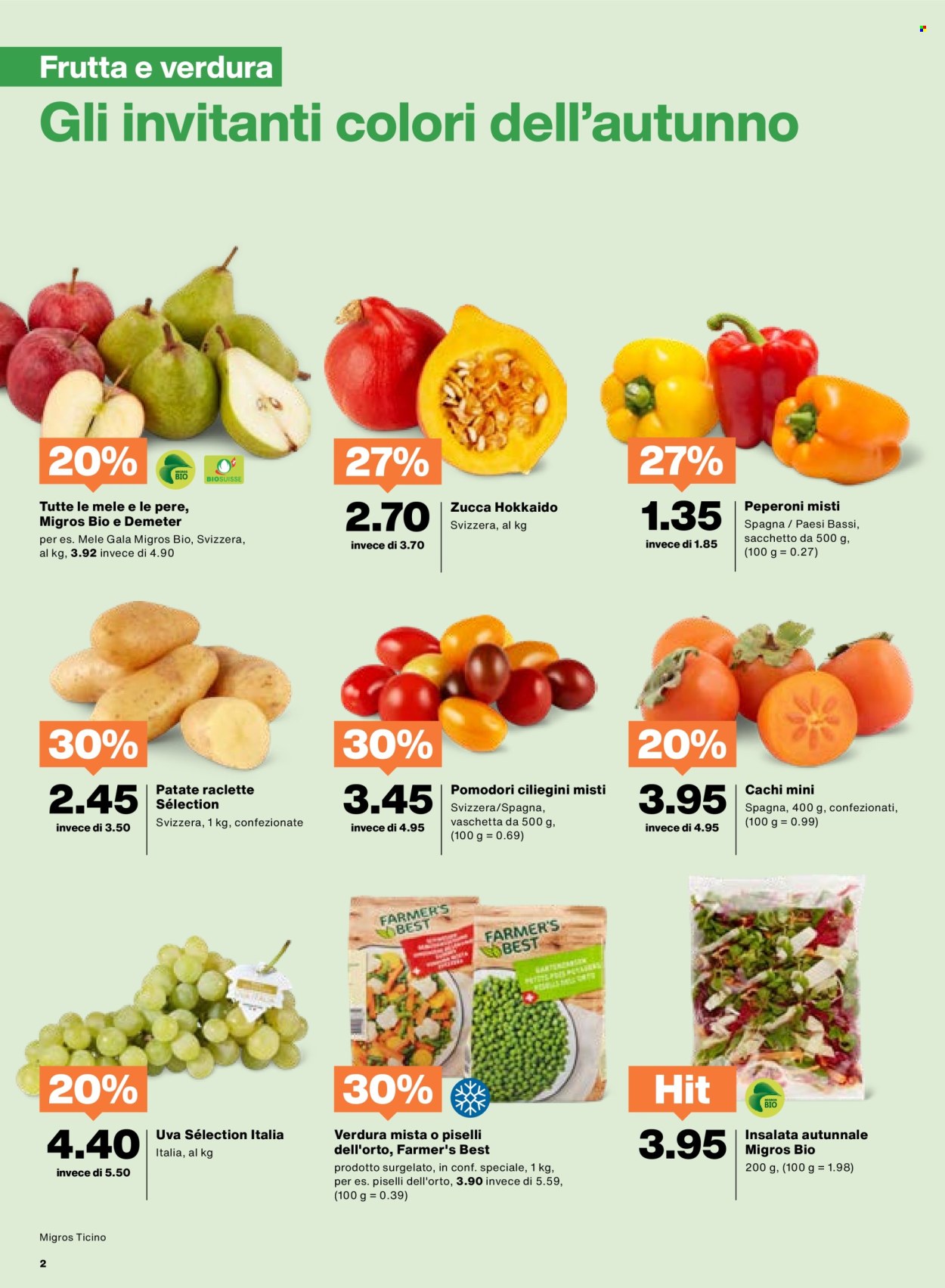 Volantino Migros - 28.10.2025 - 3.11.2025. Pagina 2