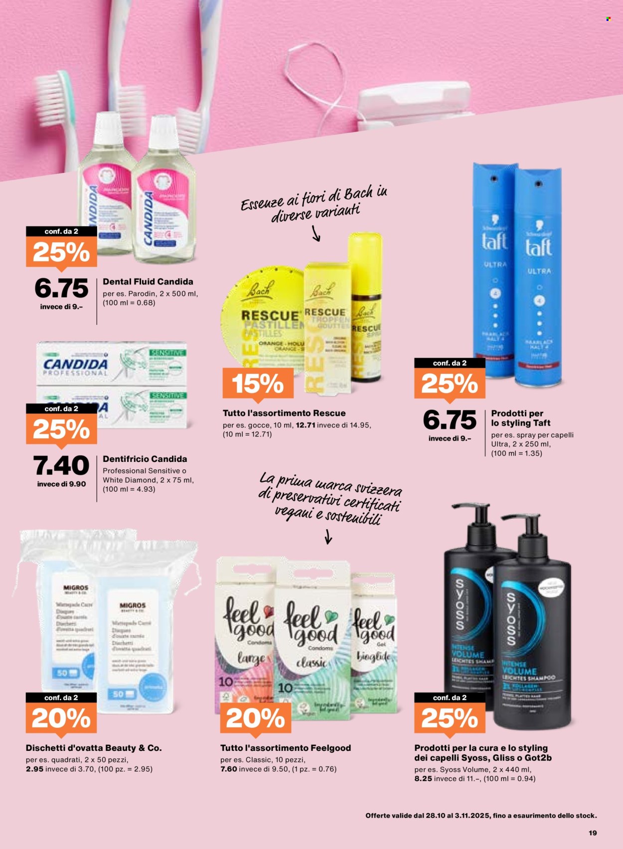 Volantino Migros - 28.10.2025 - 3.11.2025. Pagina 19