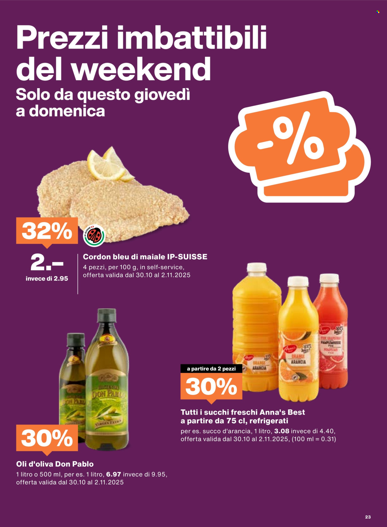Volantino Migros - 28.10.2025 - 3.11.2025. Pagina 23