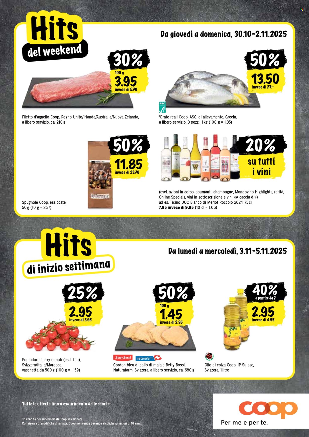 Prospekt Coop - 30.10.2025 - 5.11.2025. Seite 20