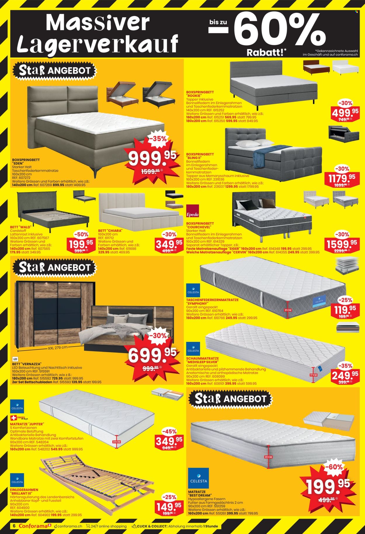Volantino Conforama - 29.10.2025 - 11.11.2025. Pagina 6
