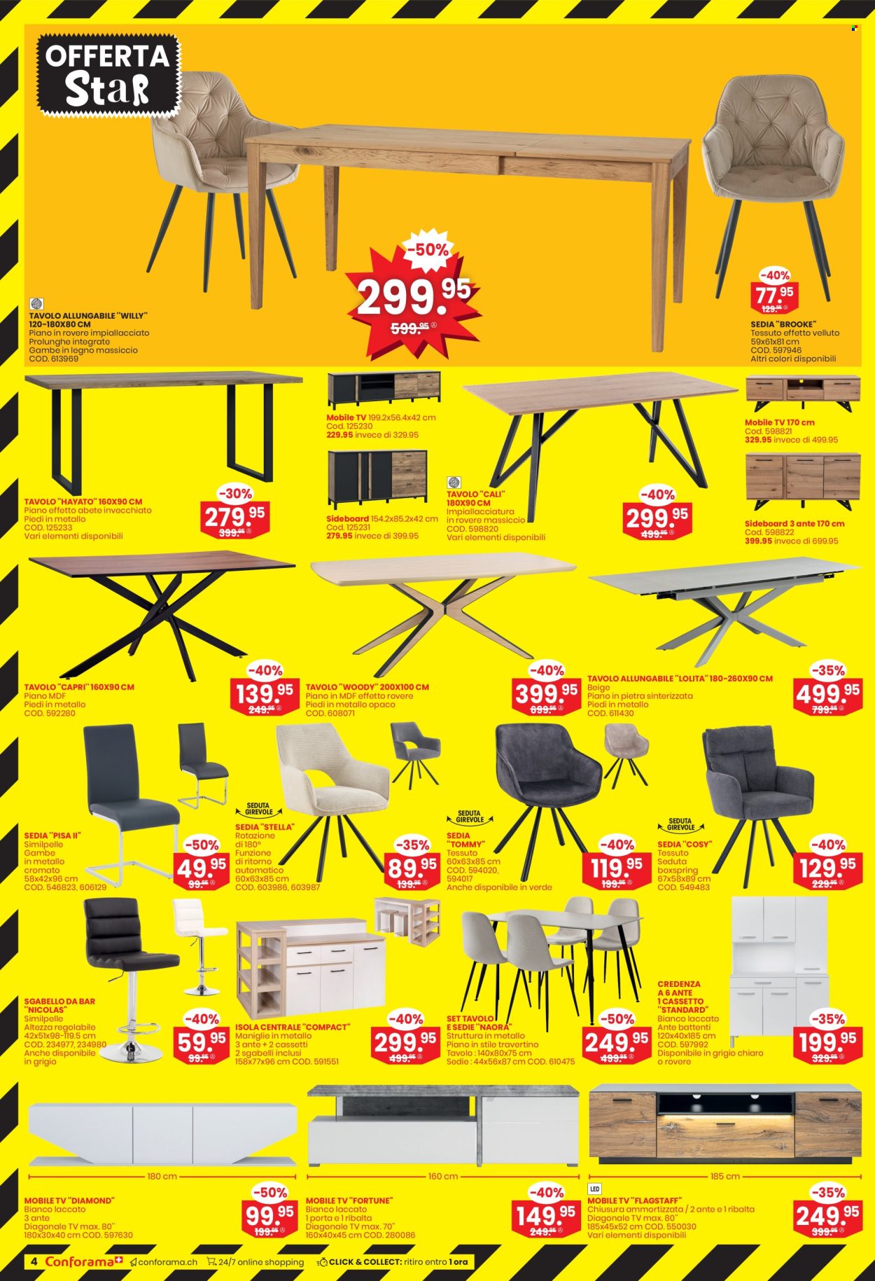 Volantino Conforama - 29.10.2025 - 11.11.2025. Pagina 4