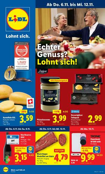 Prospekte Lidl - 6.11.2025 - 12.11.2025.