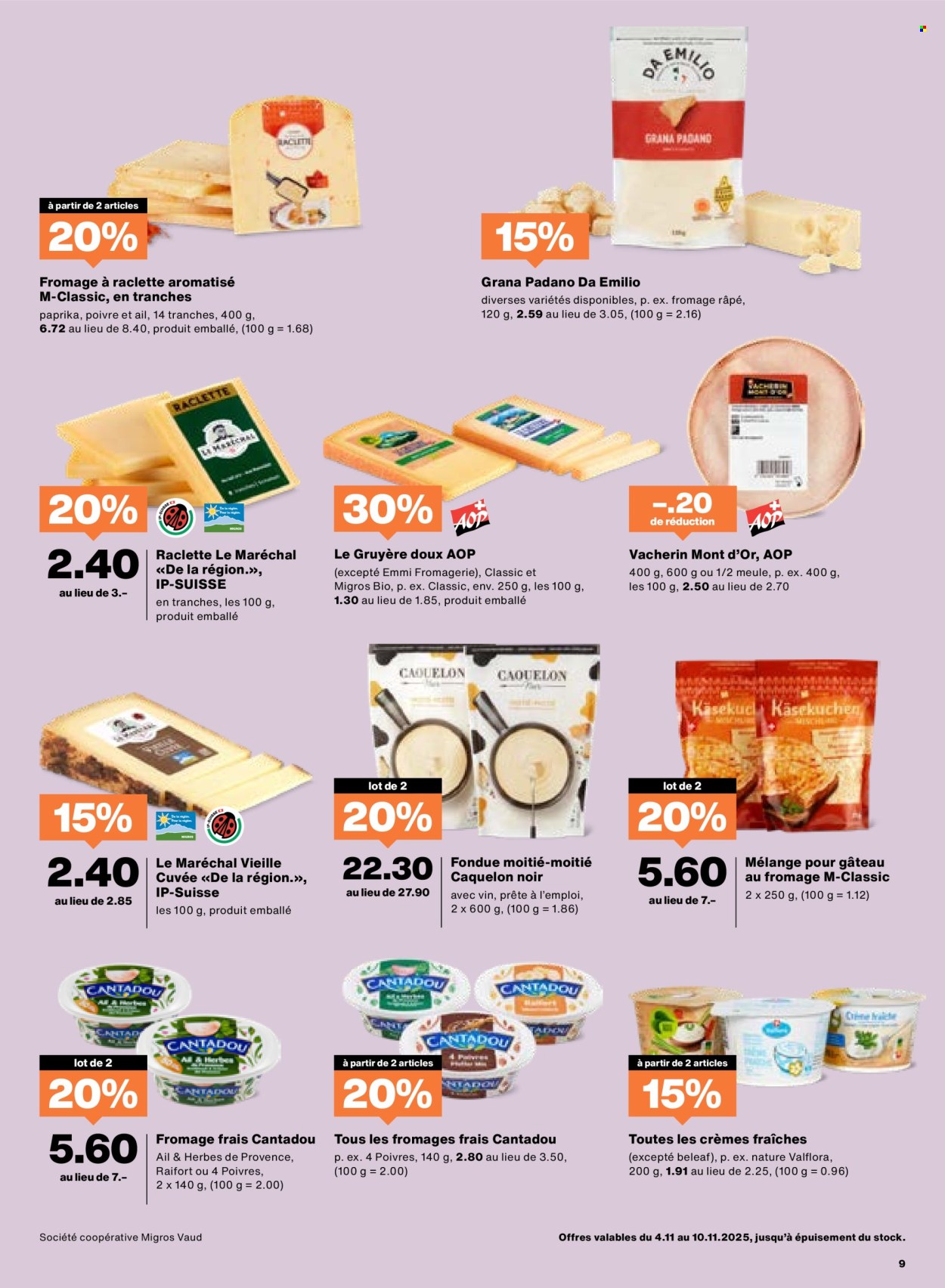 Volantino Migros - 4.11.2025 - 10.11.2025. Pagina 9