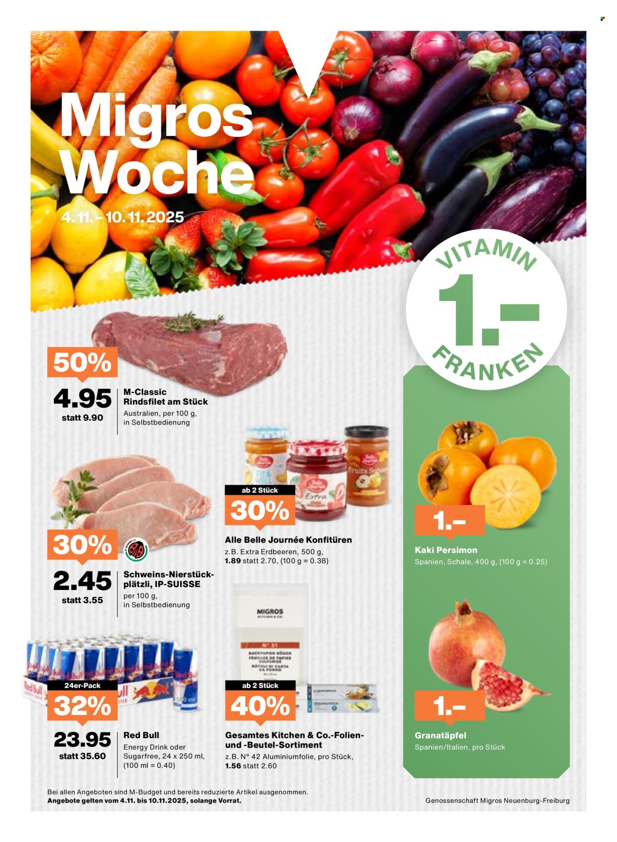 Volantino Migros - 4.11.2025 - 10.11.2025. Pagina 1