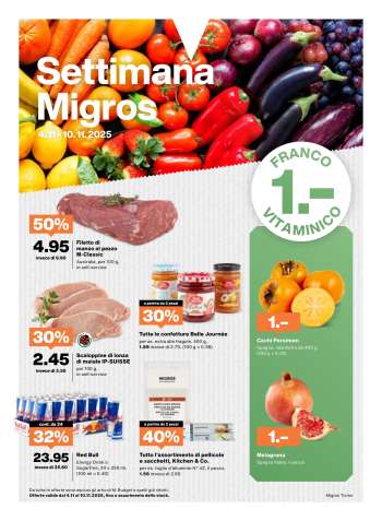 Volantino Migros - 4.11.2025 - 10.11.2025.