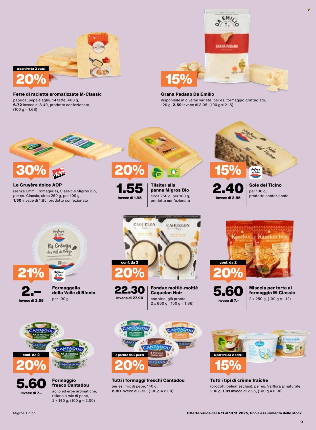 Volantino Migros - 4.11.2025 - 10.11.2025. Pagina 9