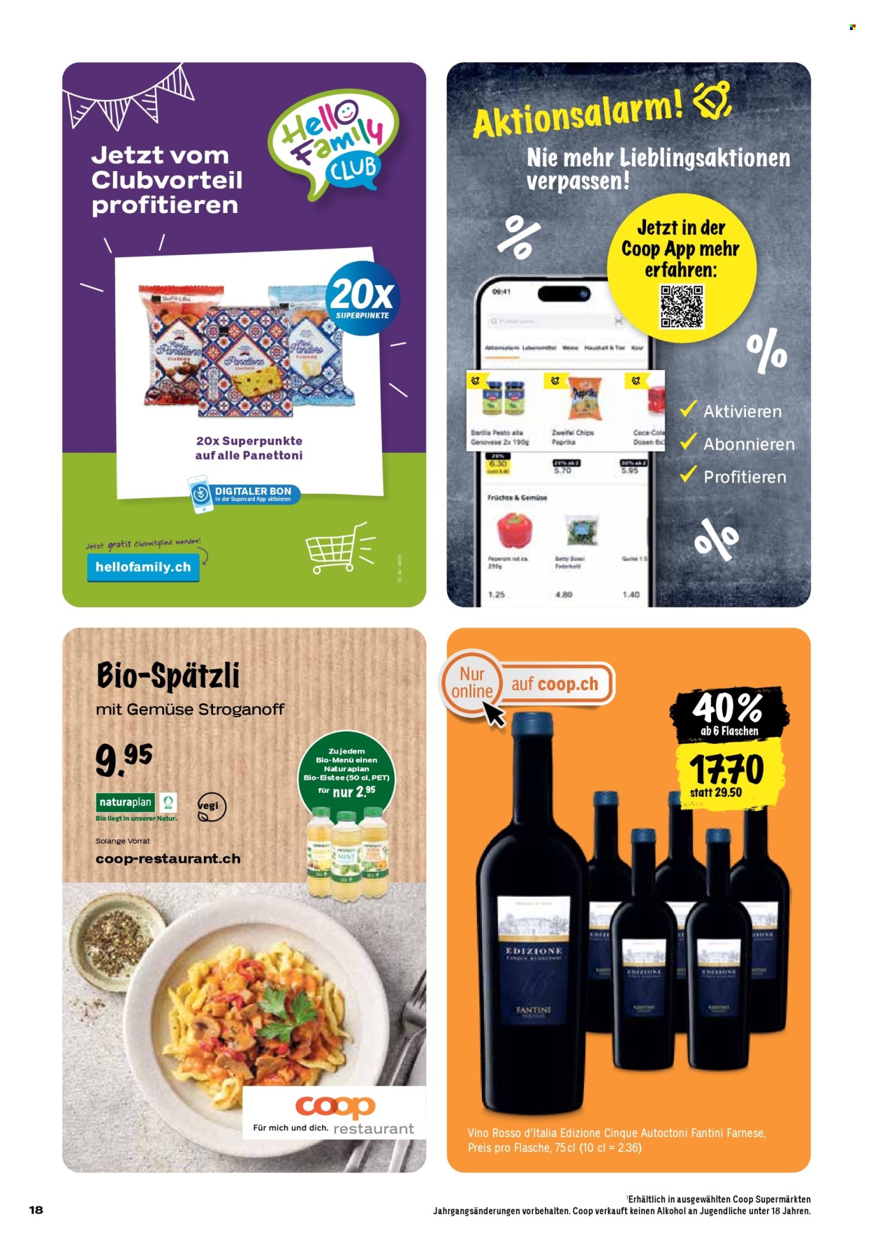 Prospekt Coop - 6.11.2025 - 12.11.2025. Seite 18