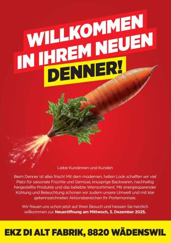 Catalogue Denner.