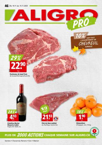 Prospekte ALIGRO - 10.11.2025 - 15.11.2025.