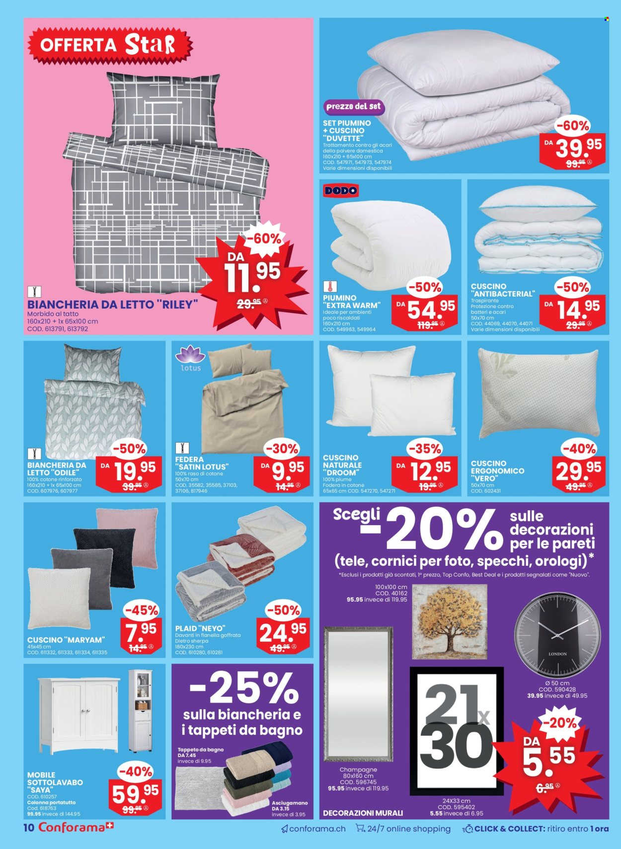Volantino Conforama - 5.11.2025 - 22.11.2025. Pagina 10