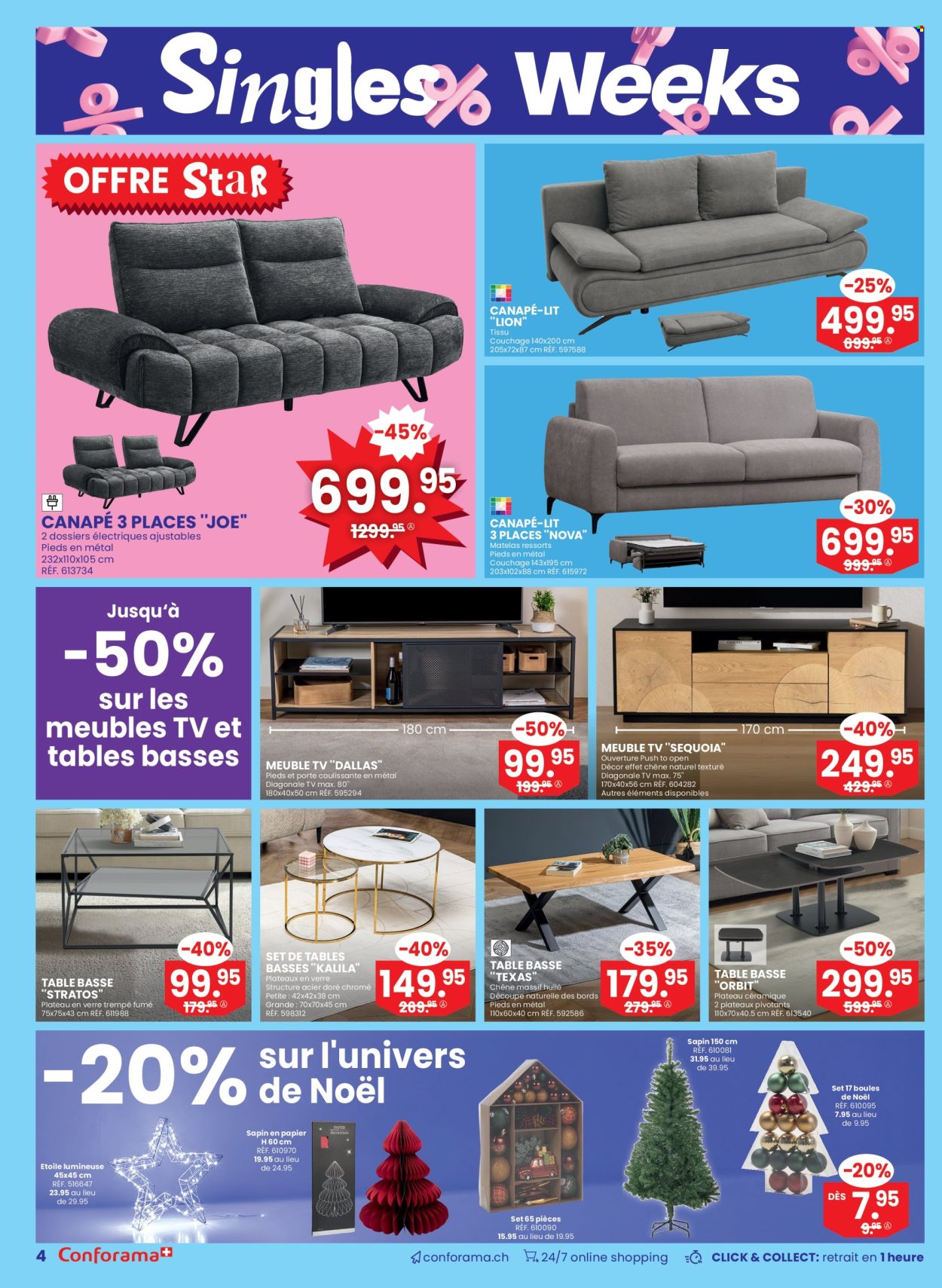 Catalogue Conforama - 5.11.2025 - 22.11.2025. Page 4