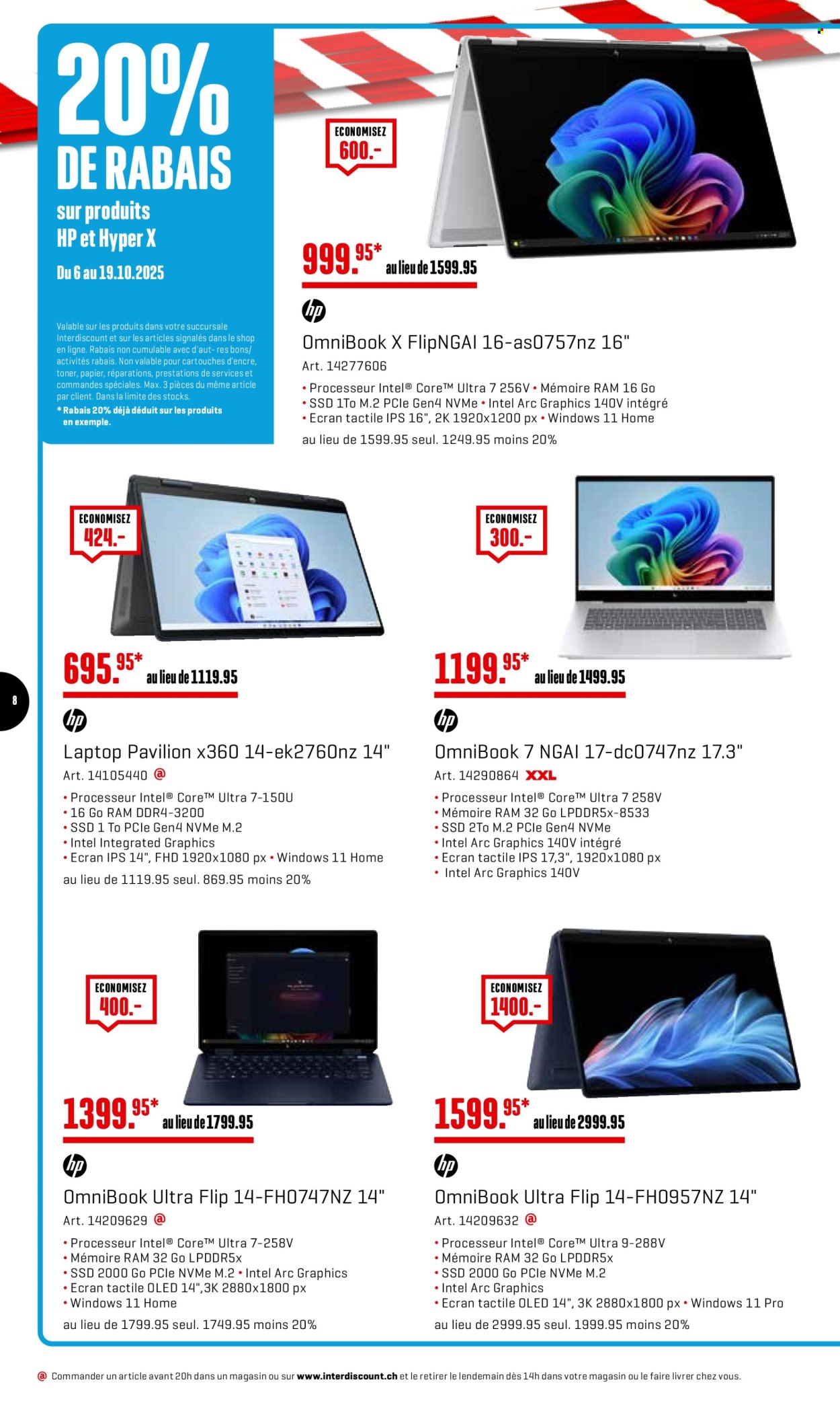 Prospekt Interdiscount - 10.11.2025 - 23.11.2025. Seite 8